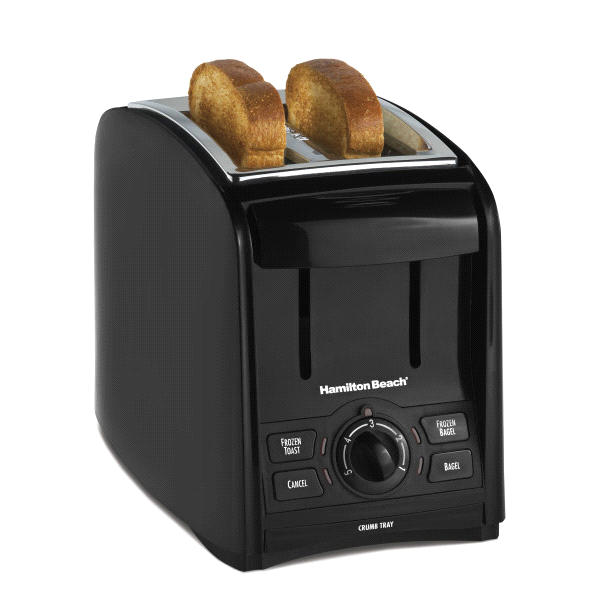 slide 1 of 1, Hamilton Beach 2 Slice Cool Touch Toaster, White, 1 ct