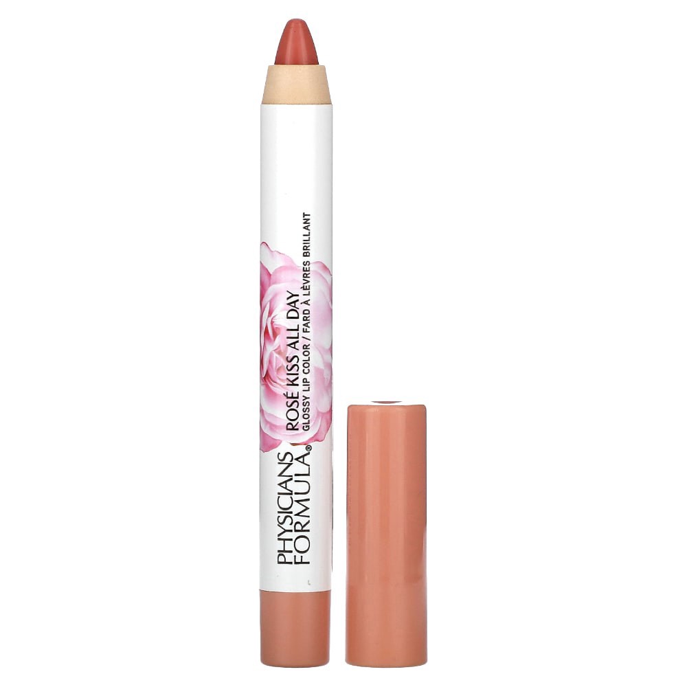 slide 2 of 2, Physicians Formula Rosé All Day Rosé Kiss All Day Glossy Lip Color Sweet Nothings, 0.15 oz