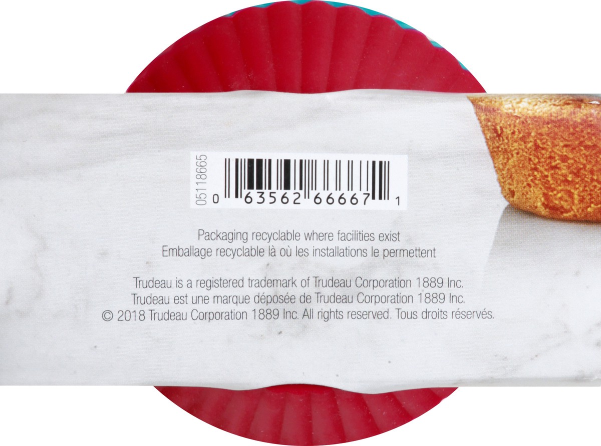 slide 6 of 9, Trudeau Silicone Baking Cups 12 ea, 12 ct