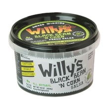 slide 1 of 1, Willy's Black Bean And Corn Salsa, 16 oz