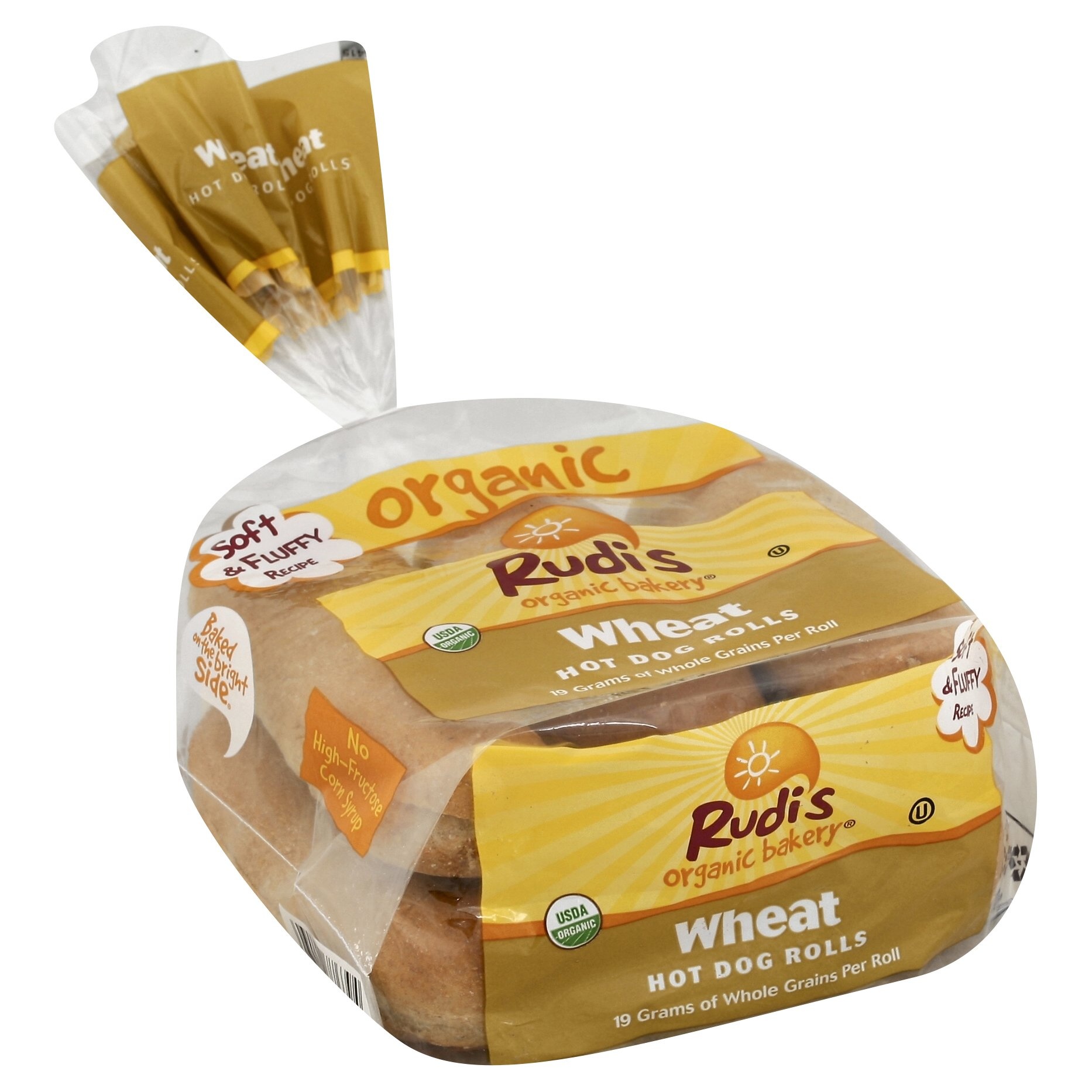 Rudi's Bakery Organic Wheat Hot Dog Buns 12 oz Shipt