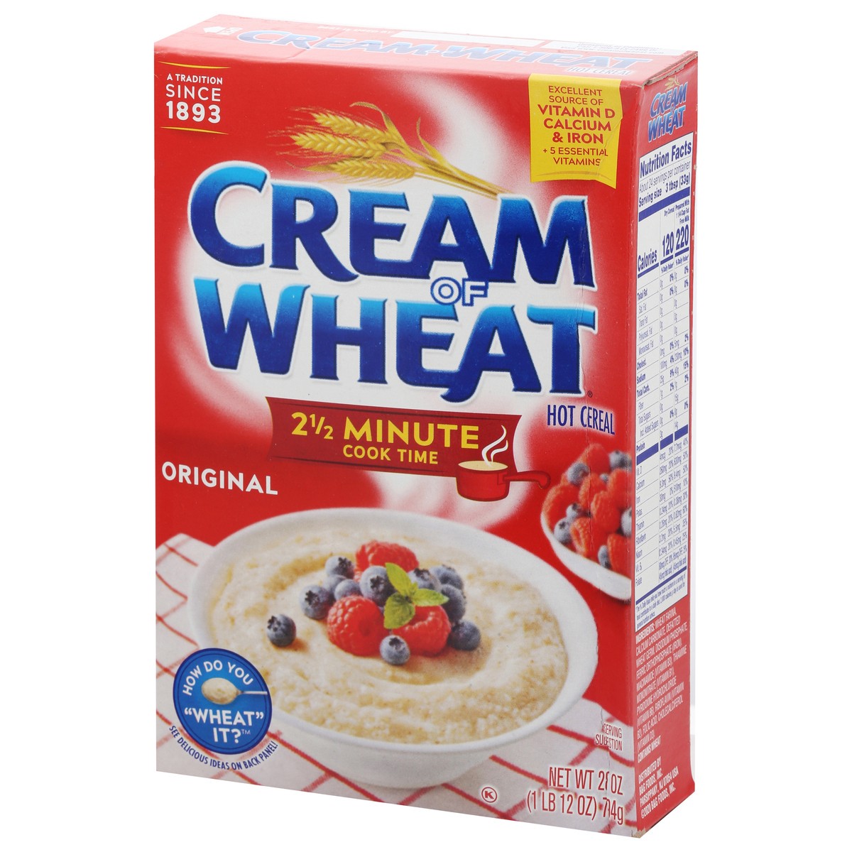 slide 10 of 13, Cream of Wheat Hot Original Cereal 28 oz, 28 oz