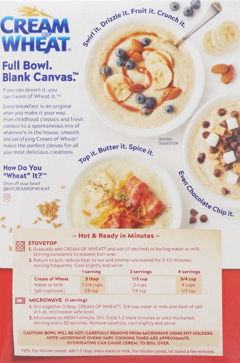 slide 3 of 13, Cream of Wheat Hot Original Cereal 28 oz, 28 oz