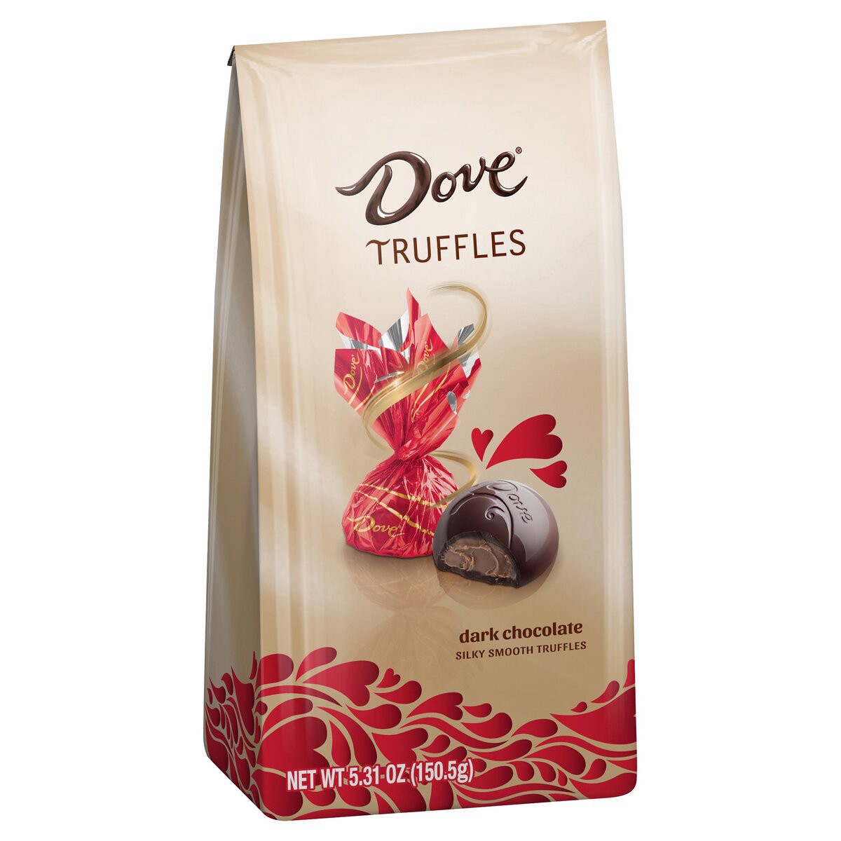 slide 13 of 13, DOVE Dark Chocolate Truffles Valentine's Day Candy Gifts, 5.31-Ounce, 5.31 oz