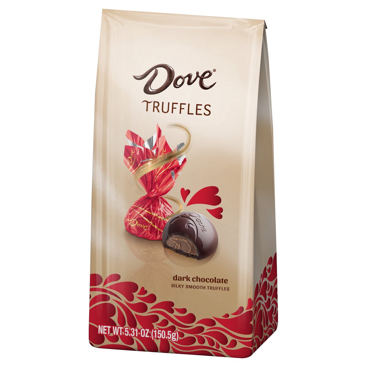 slide 10 of 13, DOVE Dark Chocolate Truffles Valentine's Day Candy Gifts, 5.31-Ounce, 5.31 oz