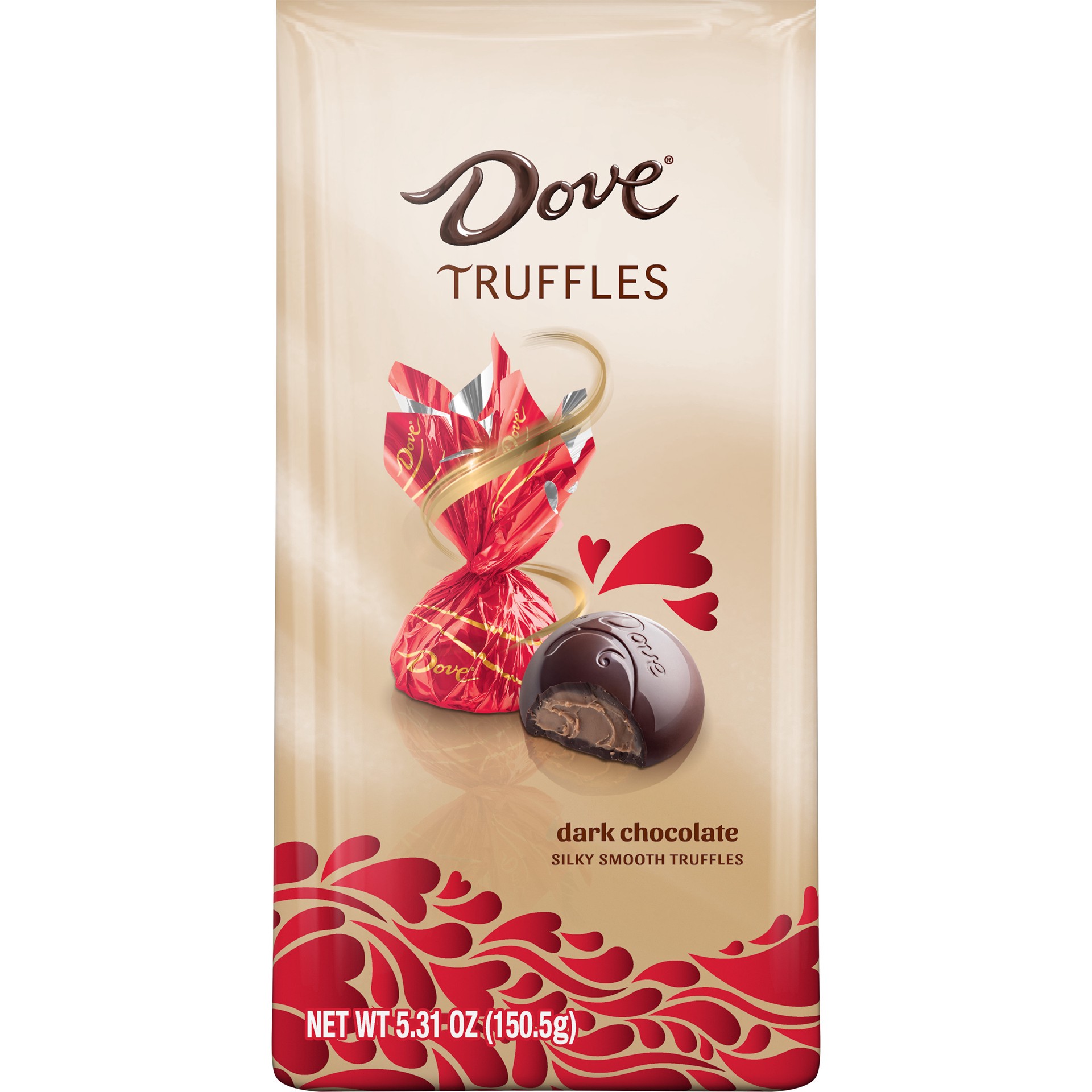 slide 1 of 13, DOVE Dark Chocolate Truffles Valentine's Day Candy Gifts, 5.31-Ounce, 5.31 oz