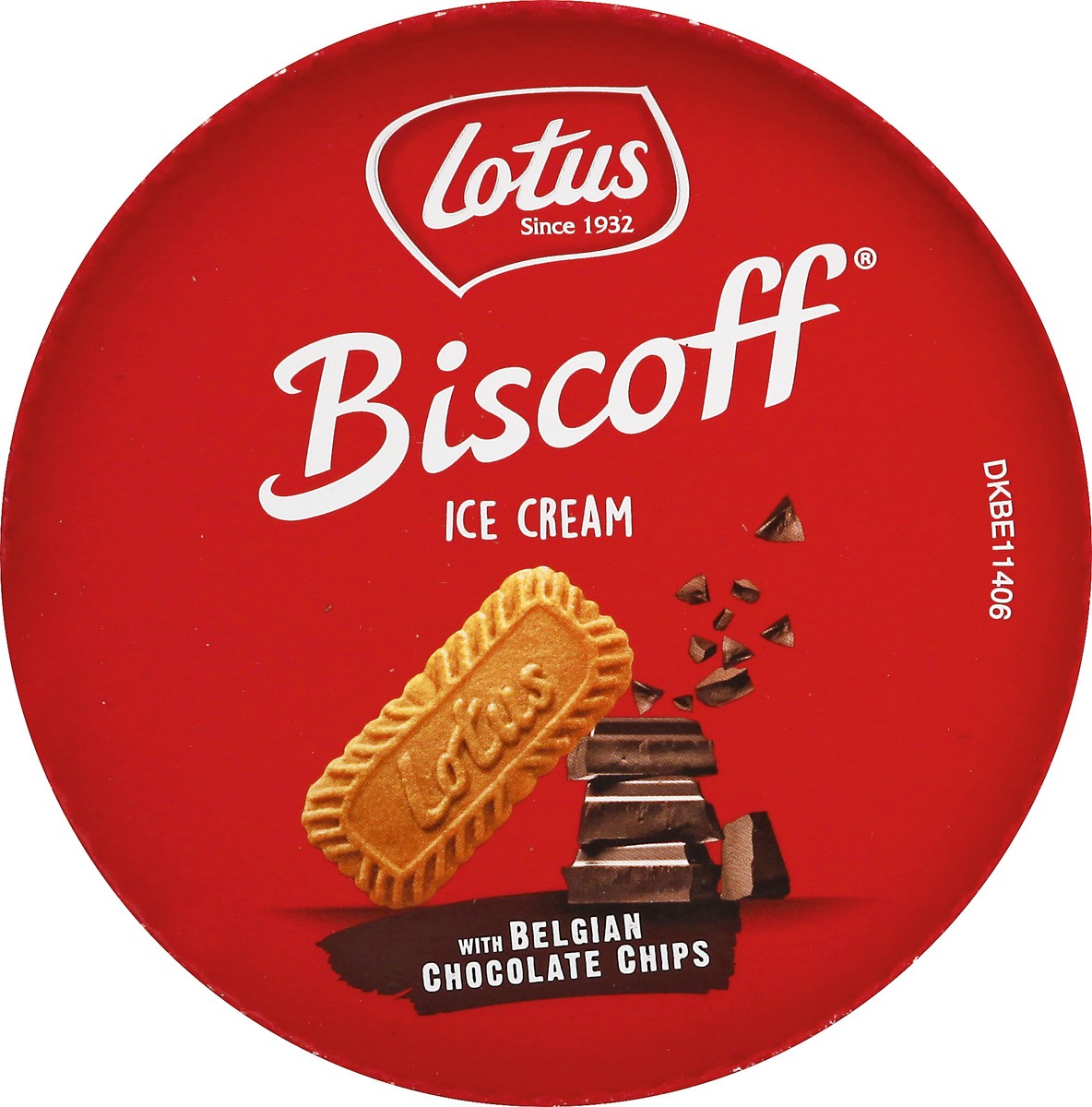 slide 5 of 13, Lotus Biscoff with Belgian Chocolate Chips Ice Cream 15.55 oz, 15.55 oz