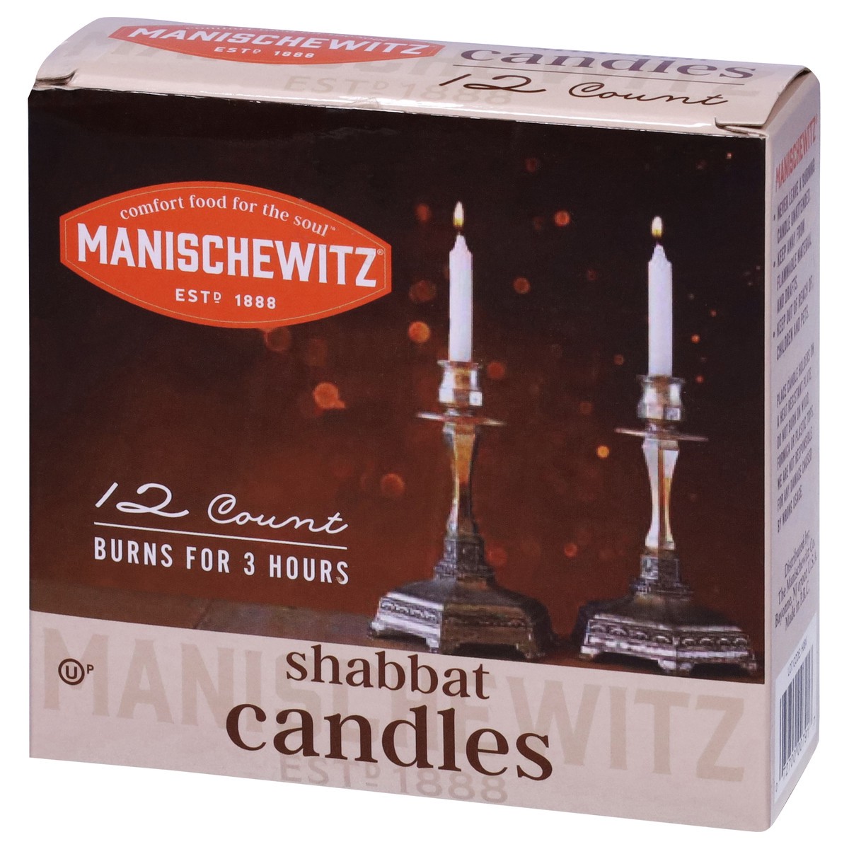 slide 3 of 9, Manischewitz Shabbat Candles, 12 ct