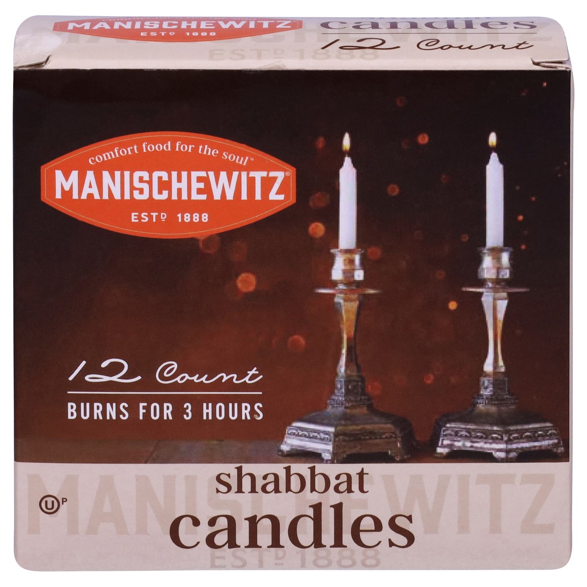 slide 1 of 9, Manischewitz Shabbat Candles, 12 ct