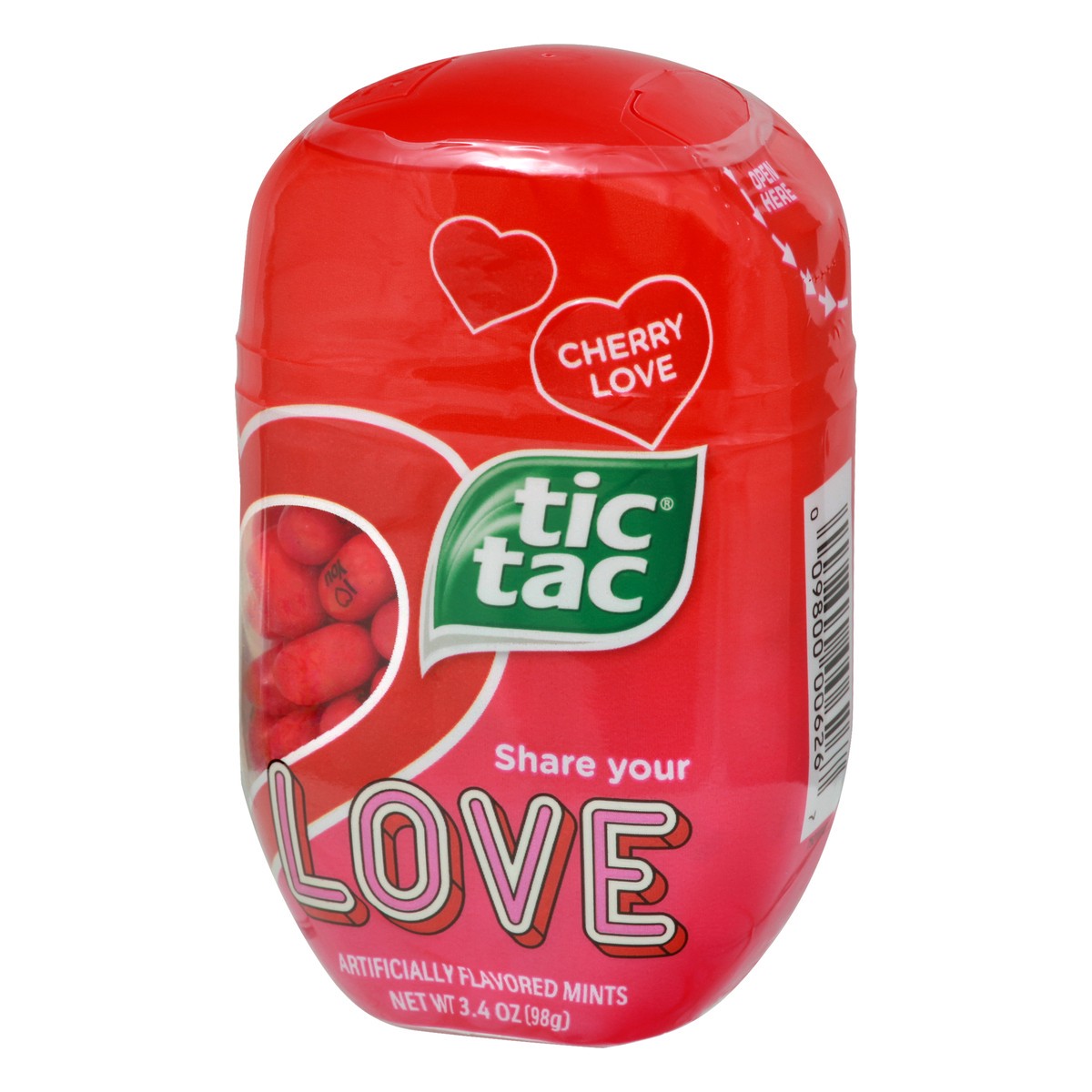 slide 3 of 9, Tic Tac Cherry Love Mints 3.4 oz, 3.4 oz