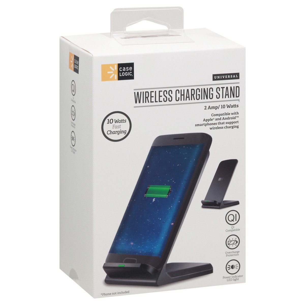 slide 5 of 11, Case Logic Wireless Fast Charging 2 Amp/10 Watts Universal Charging Stand 1 ea, 1 ea