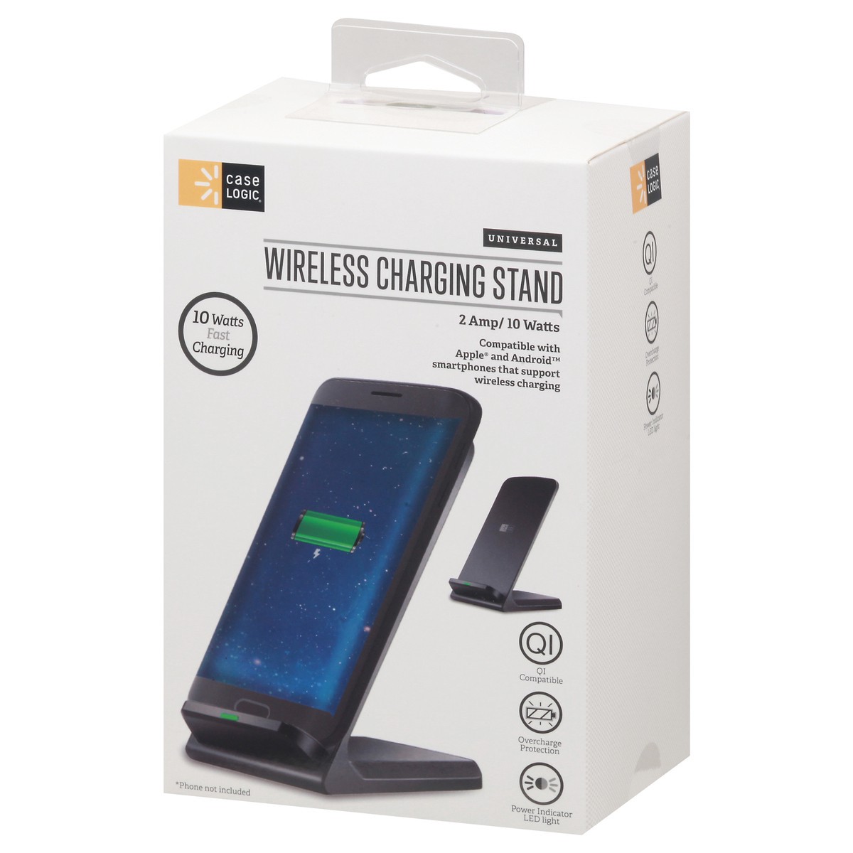 slide 6 of 11, Case Logic Wireless Fast Charging 2 Amp/10 Watts Universal Charging Stand 1 ea, 1 ea