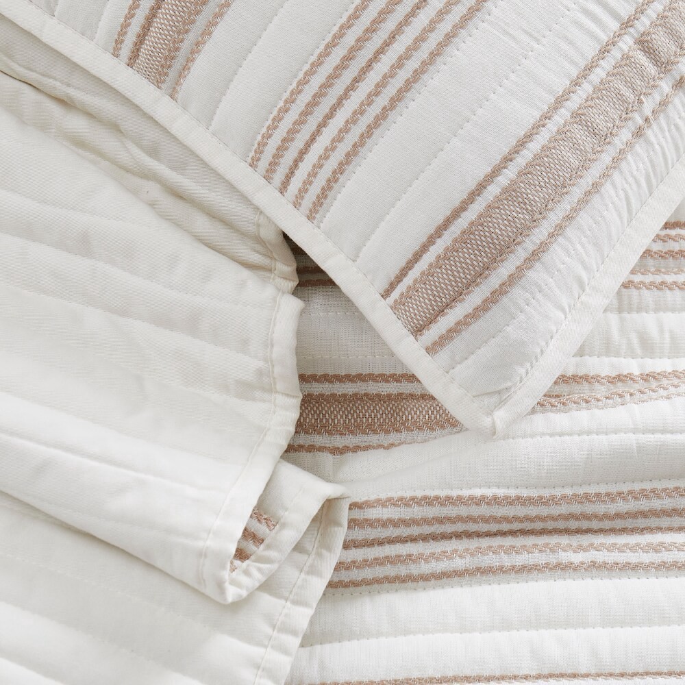 slide 2 of 4, SDS for HD Designs Vanilla Ice Quilt - Taupe, King Size