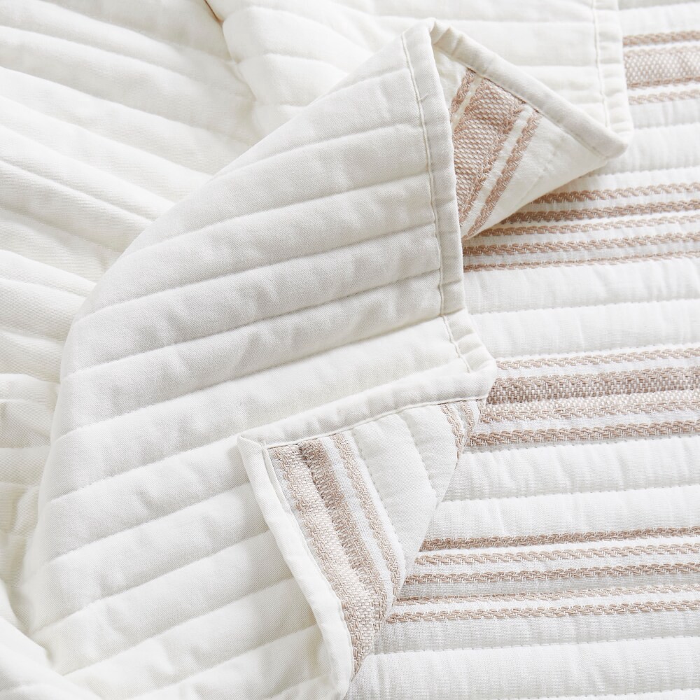 slide 4 of 4, SDS for HD Designs Vanilla Ice Quilt - Taupe, King Size