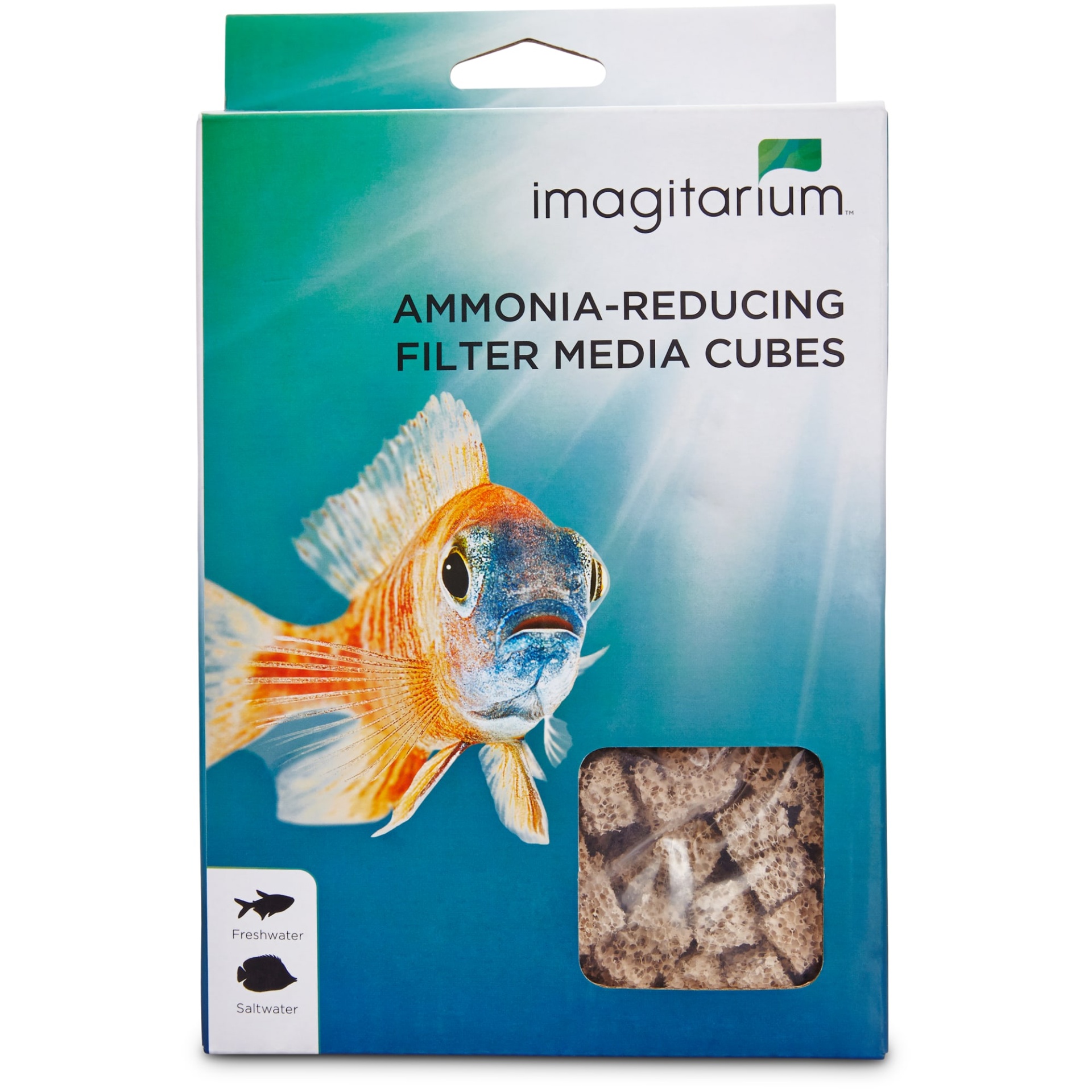 slide 1 of 1, Imagitarium Ammonia Filter Media Cubes, 1 ct