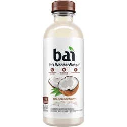 Bai Coconut Flavored Water, Molokai Coconut, Antioxidant Infused Beverage, 18 Fluid Ounce Bottle