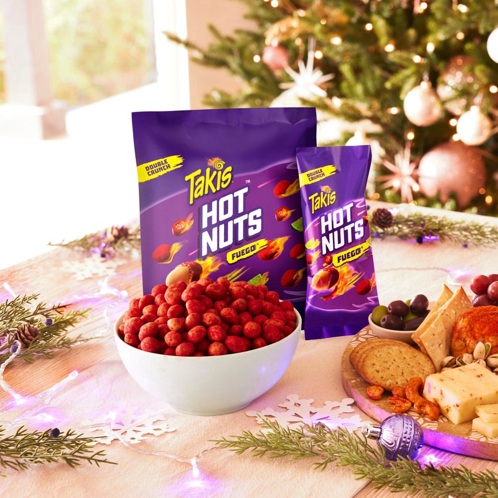 slide 3 of 6, Barcel Takis Hot Nuts Fuego, 1 ct