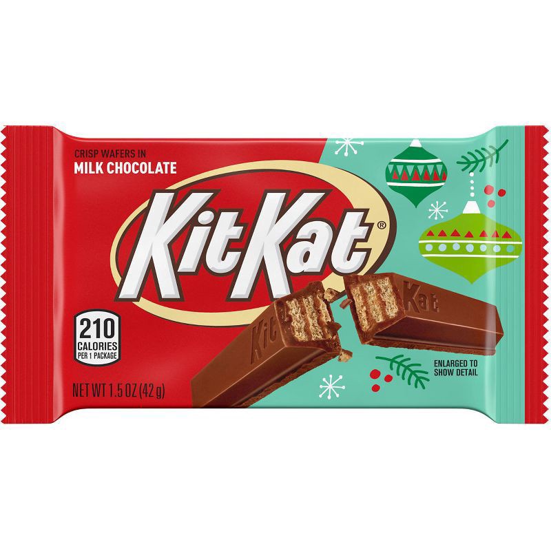 slide 5 of 6, KIT KAT Kitkat Crisp Wafers Milk Chocolate, 6 ct; 9 oz