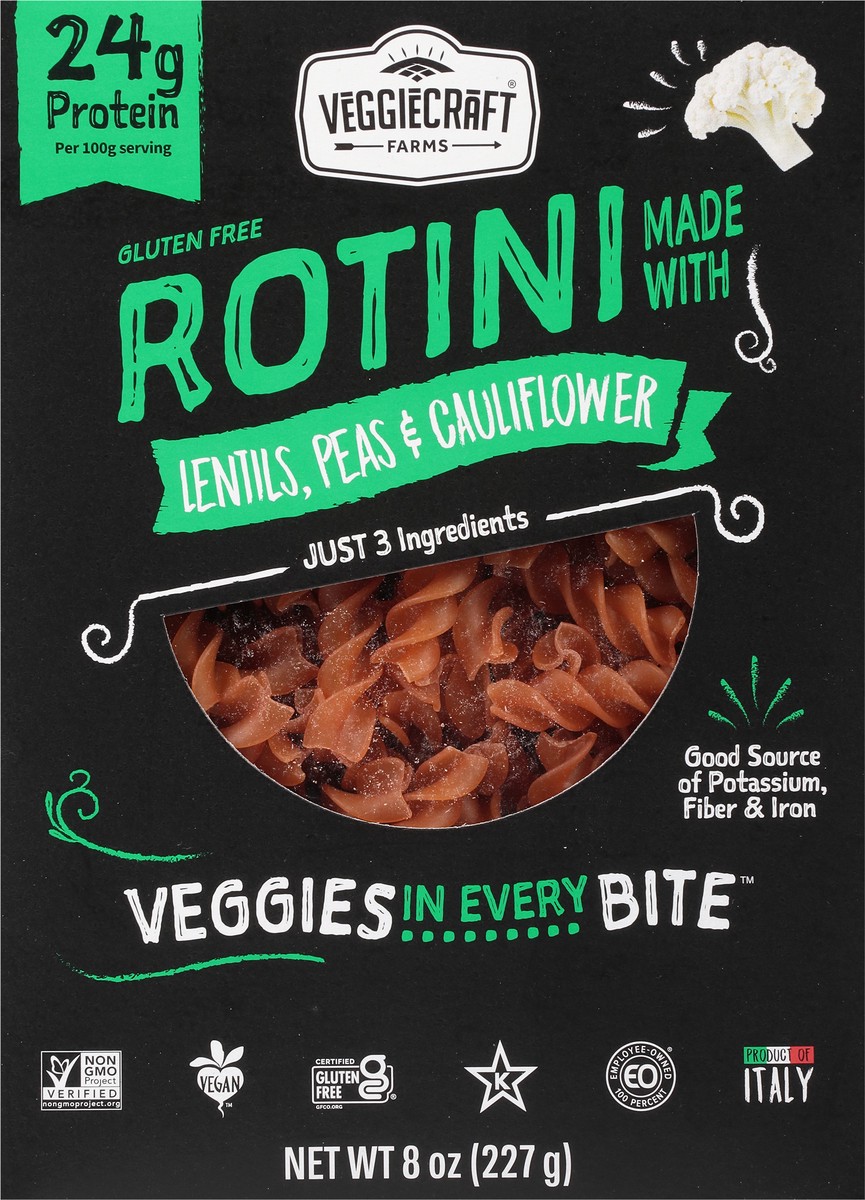 slide 2 of 7, Veggiecraft Cauliflower Rotini 8oz, 8 oz