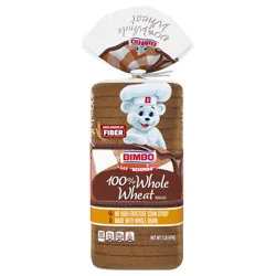 Bimbo Whole Wheat Bread, 16 oz, Product Wheat Bread, Bag