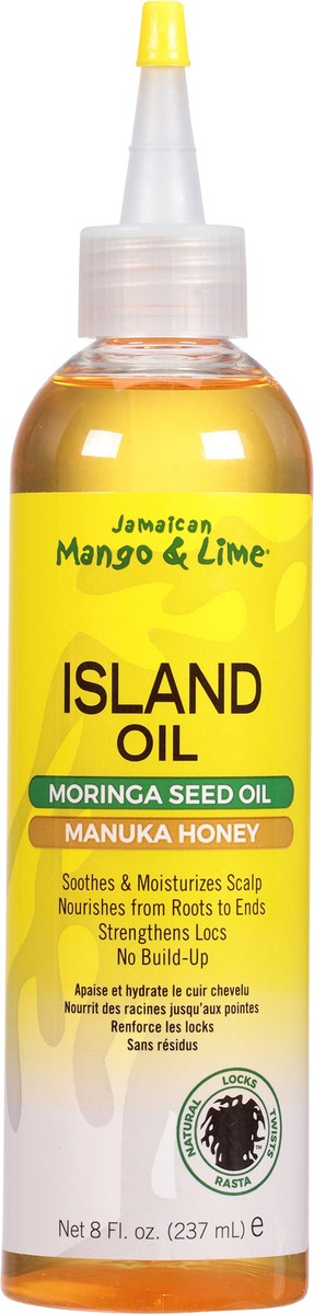 slide 6 of 9, Jamaican Mango & Lime Moringa Seed Oil Manuka Honey Island Oil 8 fl oz, 8 fl oz