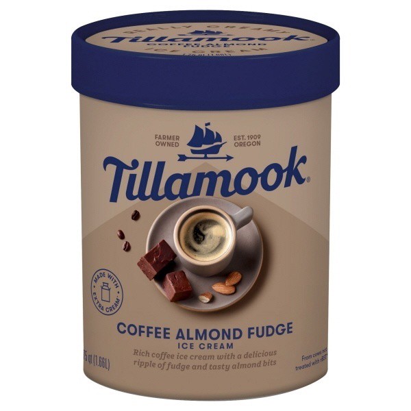 slide 1 of 6, Tillamook Chocolaty Chip Cookie Dough Ice Cream, 1.75 qt