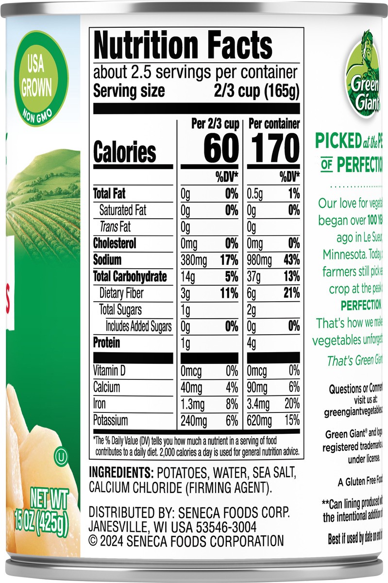 slide 3 of 9, Green Giant Diced Potatoes, 15 oz