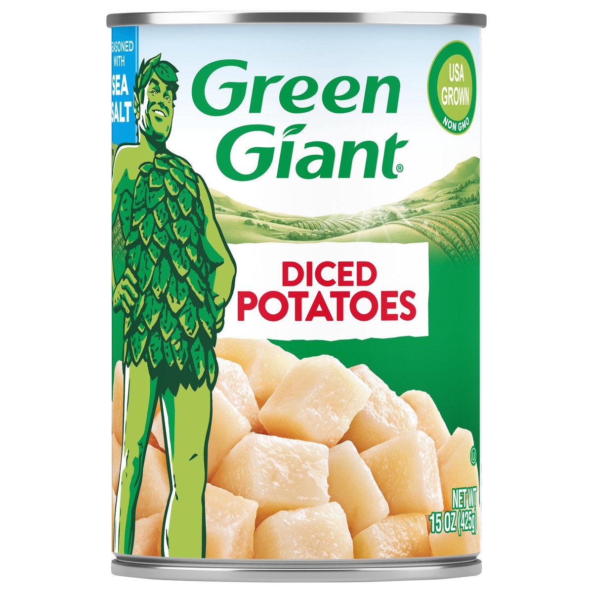 slide 5 of 9, Green Giant Diced Potatoes, 15 oz