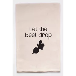 Ellembee Gift Let The Beet Drop Witty Sassy Snarky Kitchen Tea Towel