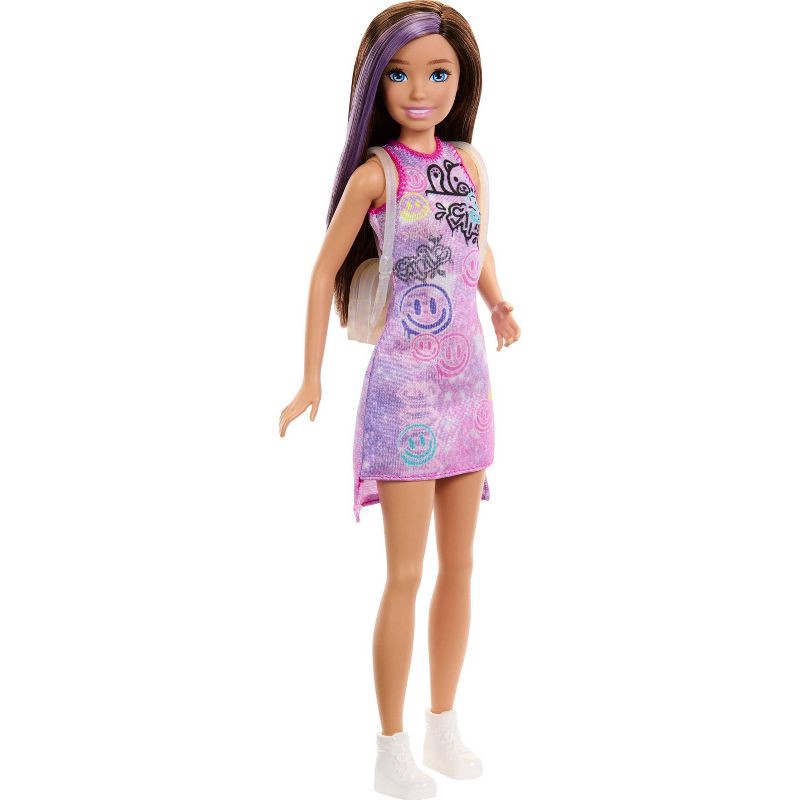slide 4 of 6, Barbie Family and Friends Skipper 11" Doll and Backpack Accessory, Skipper Babysitters Set, 11 in