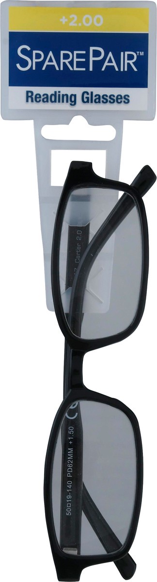 slide 1 of 9, SparePair +2.00 Reading Glasses 1 ea, 1 ct