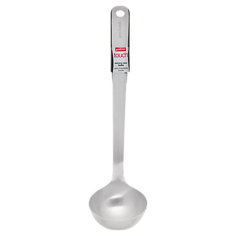 slide 1 of 1, Good Cook Touch Ladle Stainless Steel - Each, 1 ct