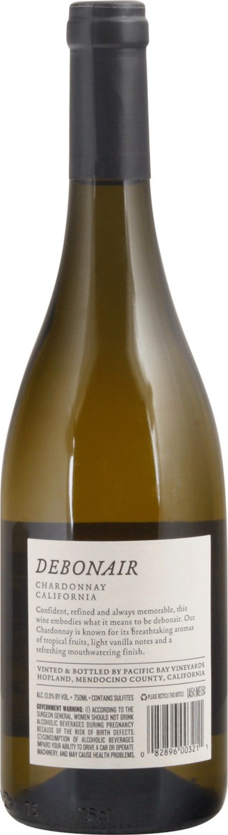 slide 3 of 9, Debonair California Chardonnay 750 ml Bottle, 750 ml