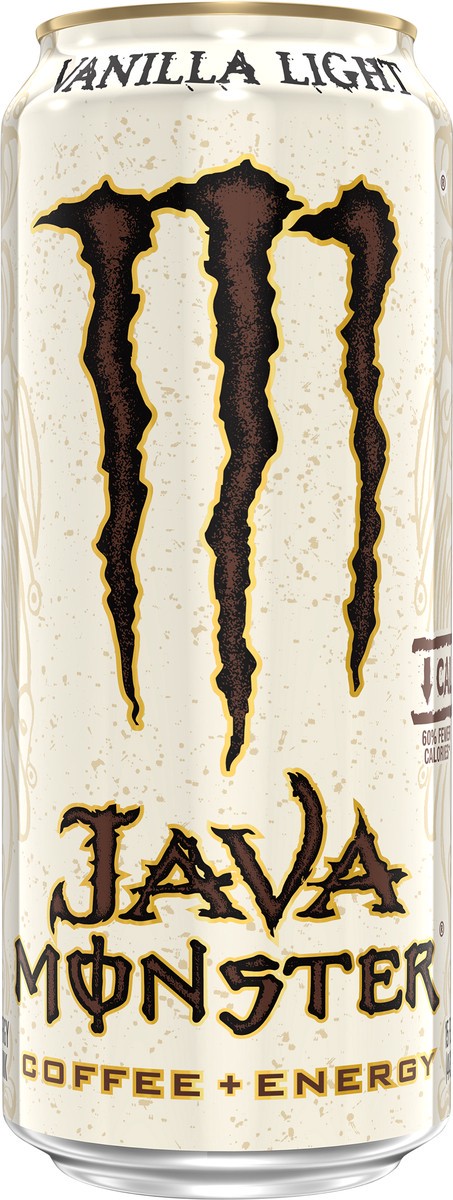 slide 2 of 2, Monster Energy Coffee + Energy Vanilla Light Energy Drink 15 fl oz, 15 fl oz