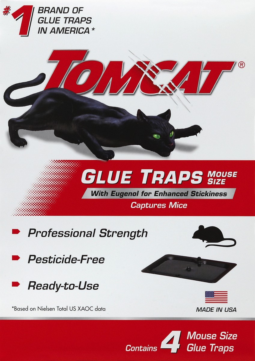 slide 1 of 5, Tomcat Glue Traps, 4 ct