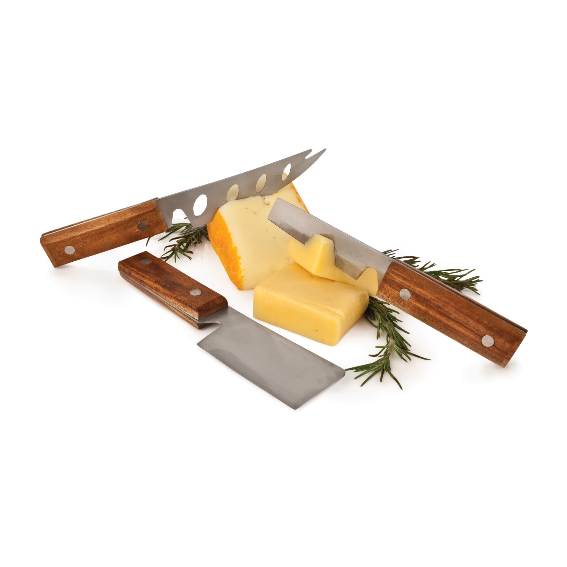 slide 1 of 8, true Twine Rustic Cheese Knife, 3 ct