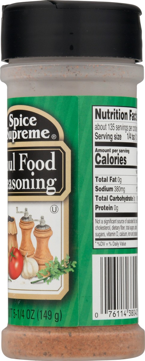 slide 3 of 11, Spice Supreme Soul Seasoning, 5.25 oz