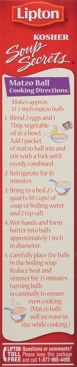 slide 7 of 9, Lipton Matzo Ball Mix 2, 2 ct