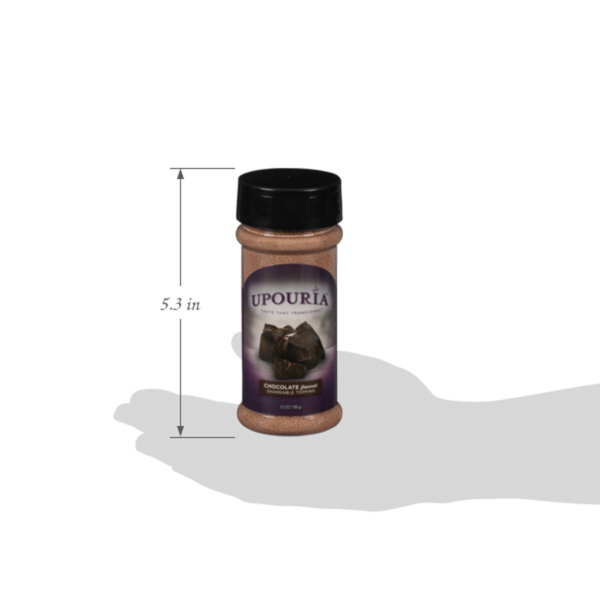 slide 5 of 14, Upouria Chocolate Flavored Shakeable Topping 5.5 oz, 5.5 oz