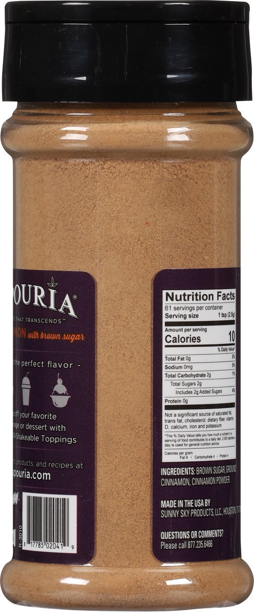 slide 3 of 14, Upouria Cinnamon with Brown Sugar Shakeable Topping 5.5 oz, 5.5 oz
