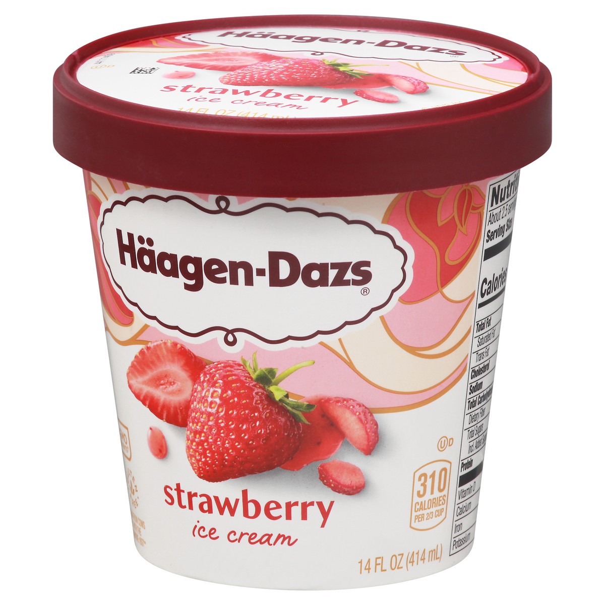 slide 3 of 9, Häagen-Dazs Ice Cream, 14 fl oz