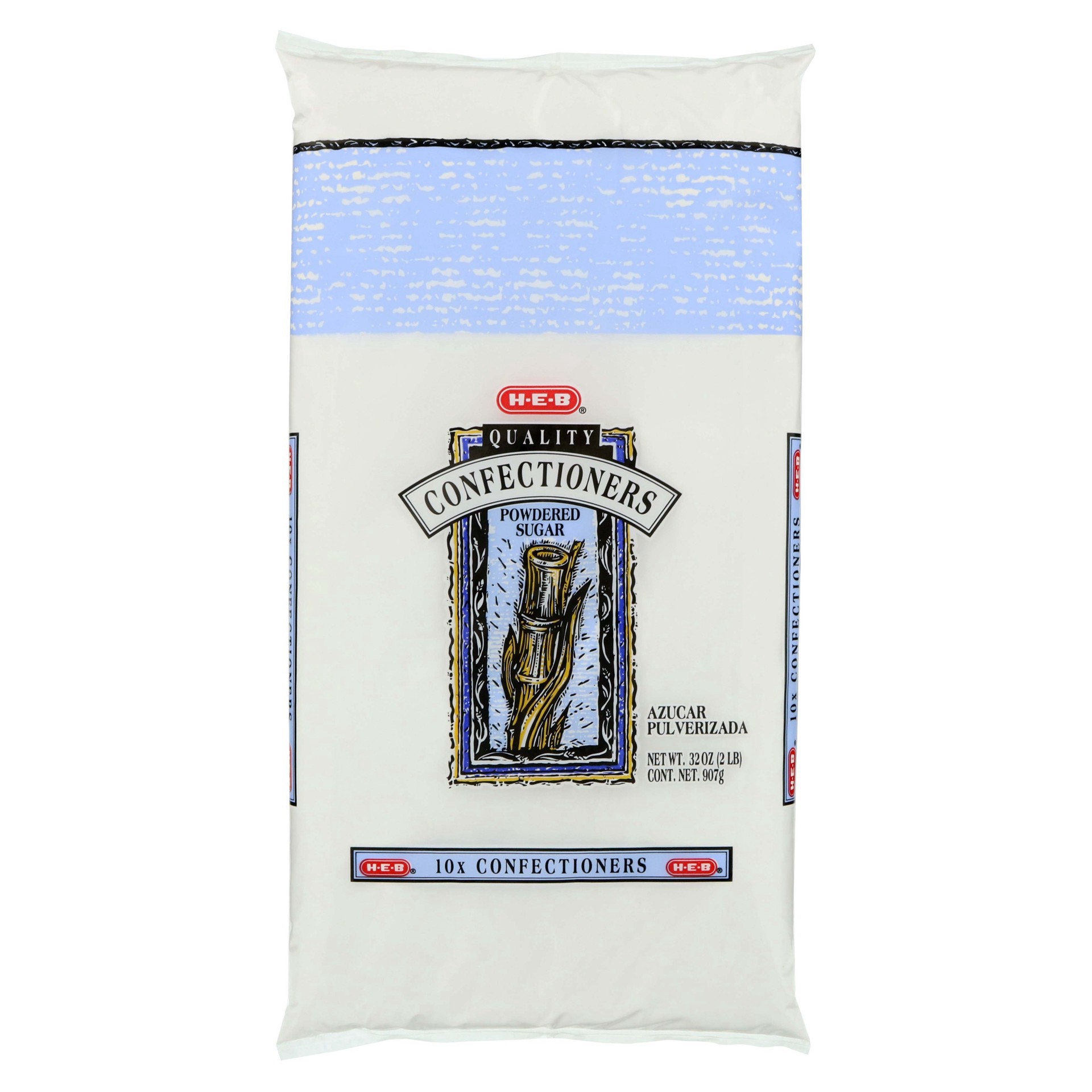 slide 1 of 1, H-E-B Confectioners Powdered Sugar, 2 lb