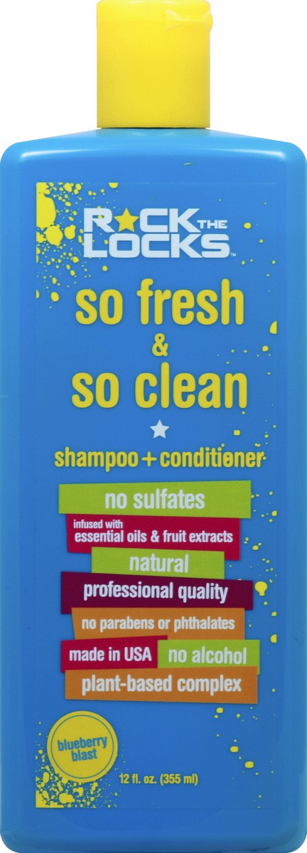 slide 2 of 2, Rock The Locks Shampoo + Conditioner 12 oz, 12 oz