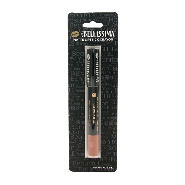 slide 1 of 1, Bellissima Matte Lipstick Crayon - Shade 01, 0.12 oz