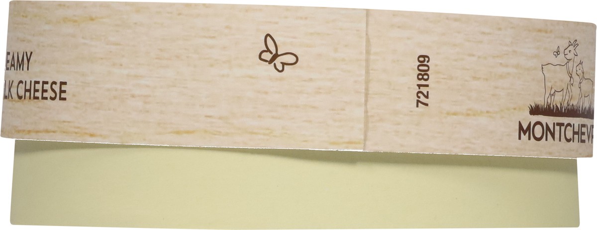 slide 6 of 11, Montchevre Triple Creme Goat Brie Milk Cheese 6.34 oz, 6.34 oz