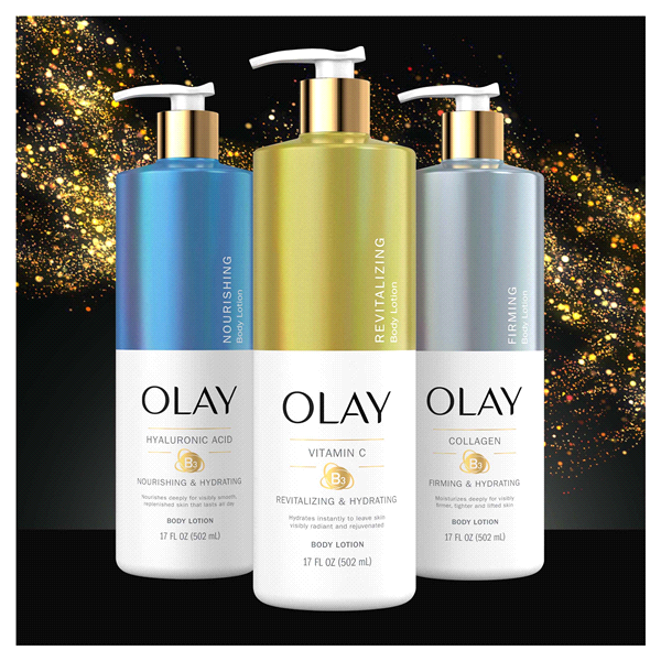 slide 15 of 25, Olay Nourishing & Hydrating Body Lotion with Hyaluronic Acid, 17 fl oz Pump, 17 fl oz