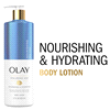 slide 3 of 25, Olay Nourishing & Hydrating Body Lotion with Hyaluronic Acid, 17 fl oz Pump, 17 fl oz
