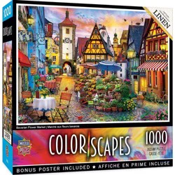 Masterpieces Bavarian Flower Market 1000 Piece Puzzle