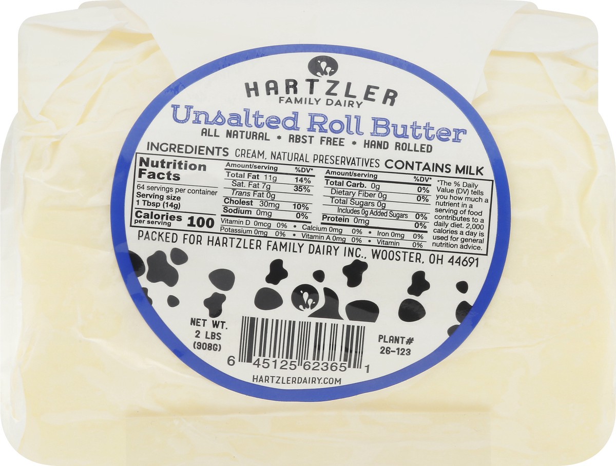 slide 1 of 9, Hartzler Roll Butter - 2 oz, 2 oz