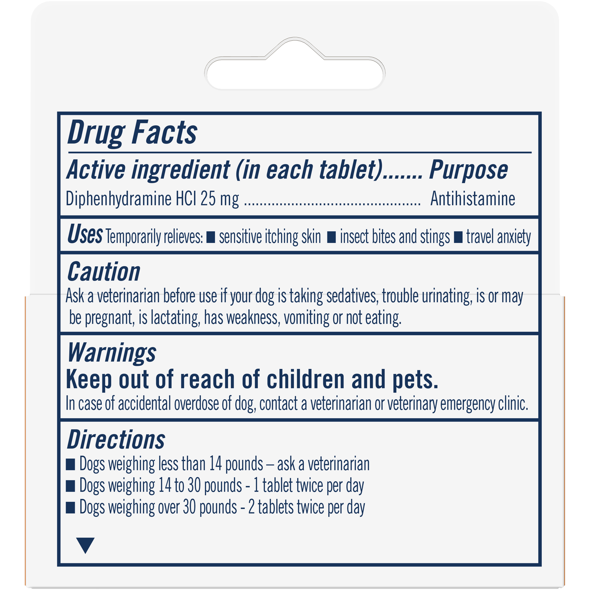 slide 2 of 2, PetArmor Antihistamine Tabs Dog 100CT, 100 ct